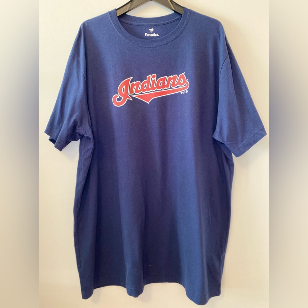 Fanatics Navy Cleveland Indian’s Tee